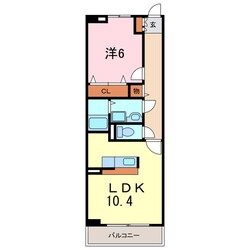 アルカンシェル森東の物件間取画像